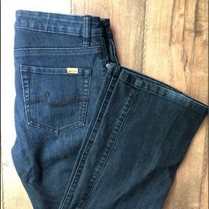 Bill Blass Triangular Dark Wash Stretch Bootcut -6